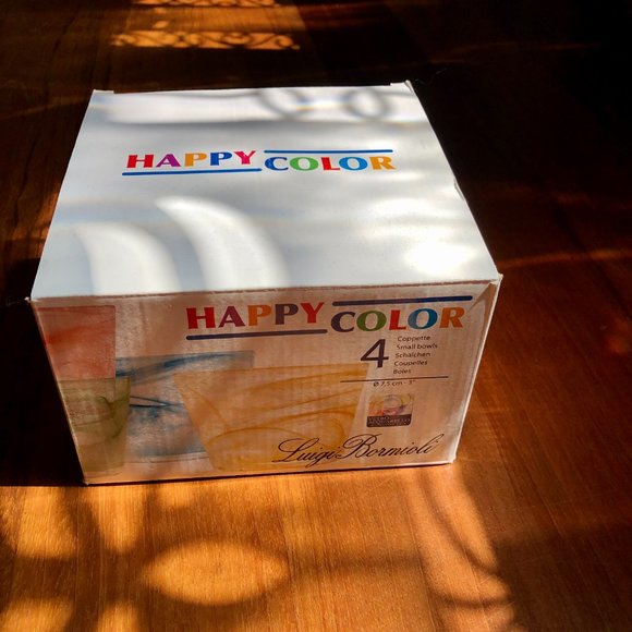 Luigi Bormiolli | Happy Color Small Bowl Set of 4 - Picture 5 of 5
